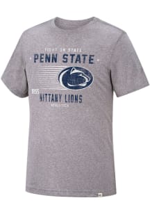 Colosseum Penn State Nittany Lions Grey Les Triblend Short Sleeve Fashion T Shirt