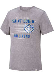Colosseum Saint Louis Billikens Grey Les Triblend Short Sleeve Fashion T Shirt