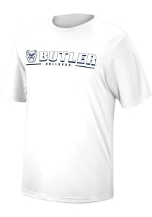 Colosseum Butler Bulldogs White Four Leaf Short Sleeve T Shirt