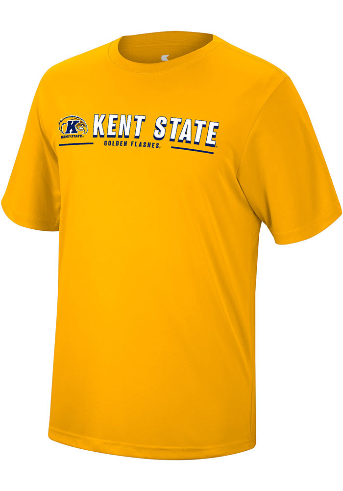 Colosseum Kent State Golden Flashes Gold Four Leaf Short Sleeve T Shirt