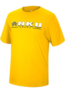 Colosseum Northern Kentucky Norse Gold Four Leaf Short Sleeve T Shirt
