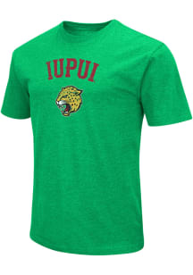 Colosseum IUPUI Jaguars Kelly Green Primary Playbook Short Sleeve T Shirt