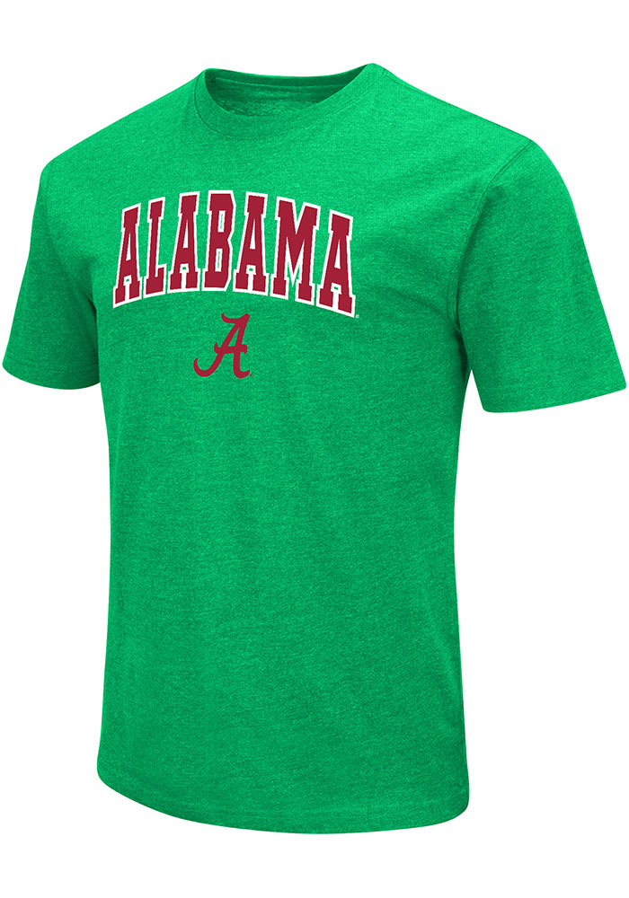 Colosseum Alabama Crimson Tide Kelly Green Arch Playbook Short Sleeve Fashion T Shirt