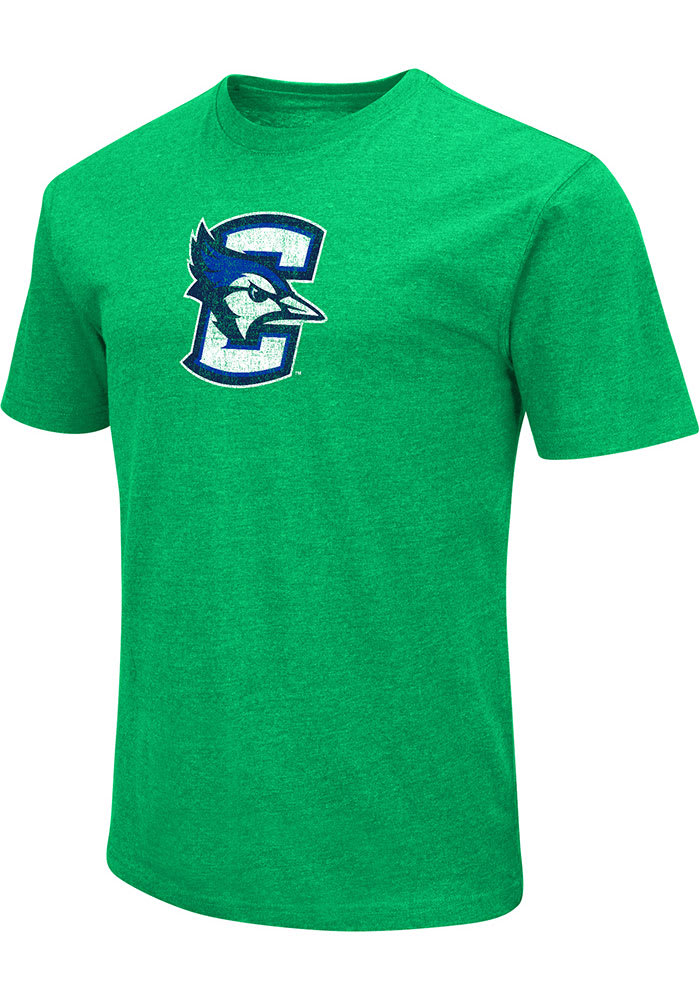 Colosseum Creighton Bluejays Kelly Green Primary Playbook Short Sleeve Fashion T Shirt