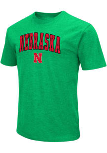 Colosseum Nebraska Cornhuskers Kelly Green Arch Field Short Sleeve T Shirt