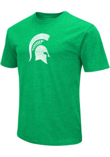 Colosseum Michigan State Spartans Kelly Green Primary Playbook Short Sleeve T Shirt