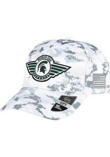 Colosseum Michigan State Spartans OHT Steeler Snap Adjustable Hat - White