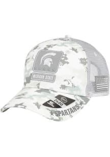 Colosseum Michigan State Spartans OHT American Hero Trucker Adjustable Hat - White