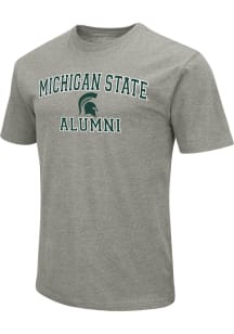 Michigan State Spartans Grey Colosseum Alumni Short Sleeve T Shirt