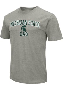 Colosseum Michigan State Spartans Grey No1 Graphic Dad Short Sleeve T Shirt