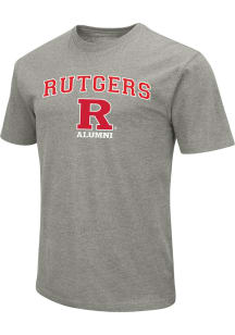 Colosseum Rutgers Scarlet Knights Grey Alumni Short Sleeve T Shirt