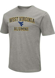 Colosseum West Virginia Mountaineers Grey Alumni Short Sleeve Fashion T Shirt