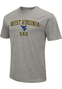 Colosseum West Virginia Mountaineers Grey No1 Graphic Dad Short Sleeve T Shirt