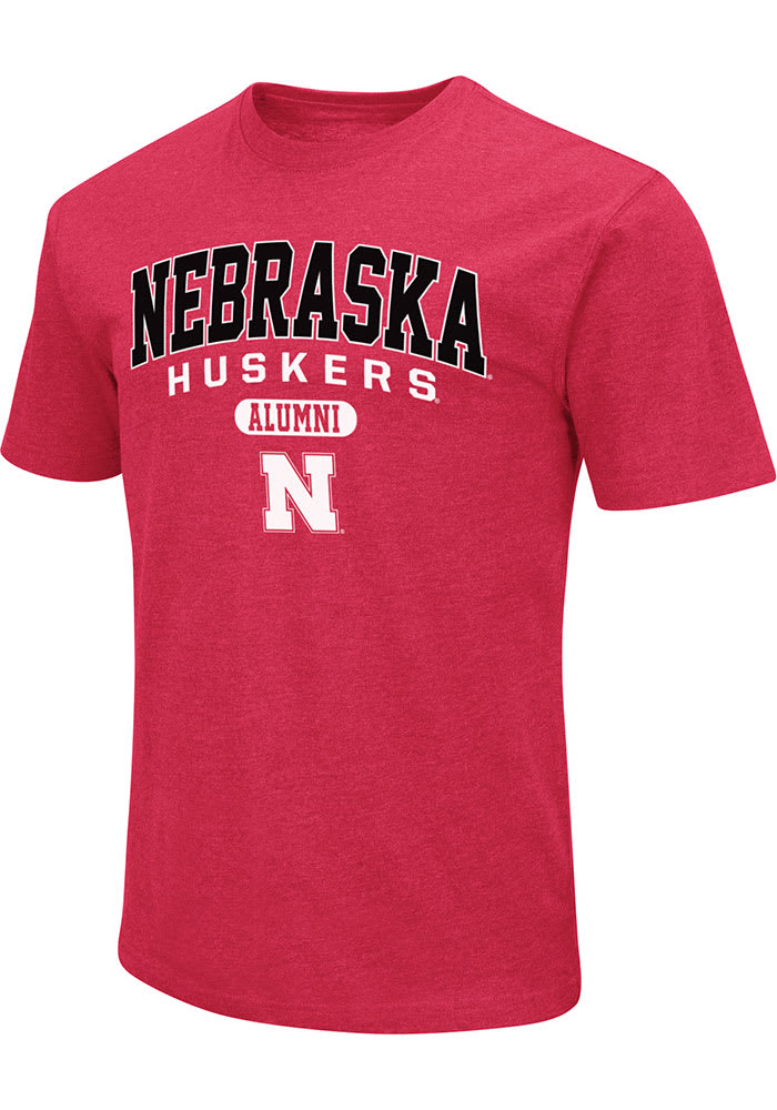 Colosseum Nebraska Cornhuskers Red Alumni Pill Short Sleeve Fashion T Shirt