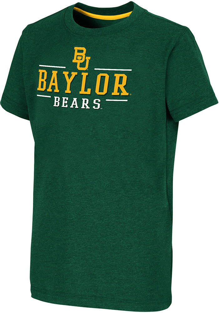 Colosseum Baylor Bears Youth Green Toontown Short Sleeve T-Shirt