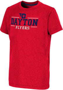 Colosseum Dayton Flyers Youth Red Toontown Short Sleeve T-Shirt