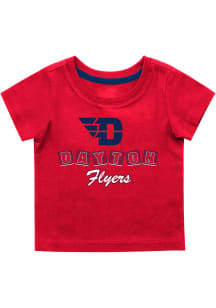 Colosseum Dayton Flyers Infant Roger Short Sleeve T-Shirt Red