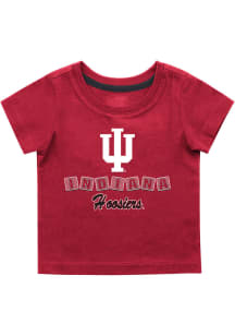 Infant Indiana Hoosiers Cardinal Colosseum Roger Short Sleeve T-Shirt