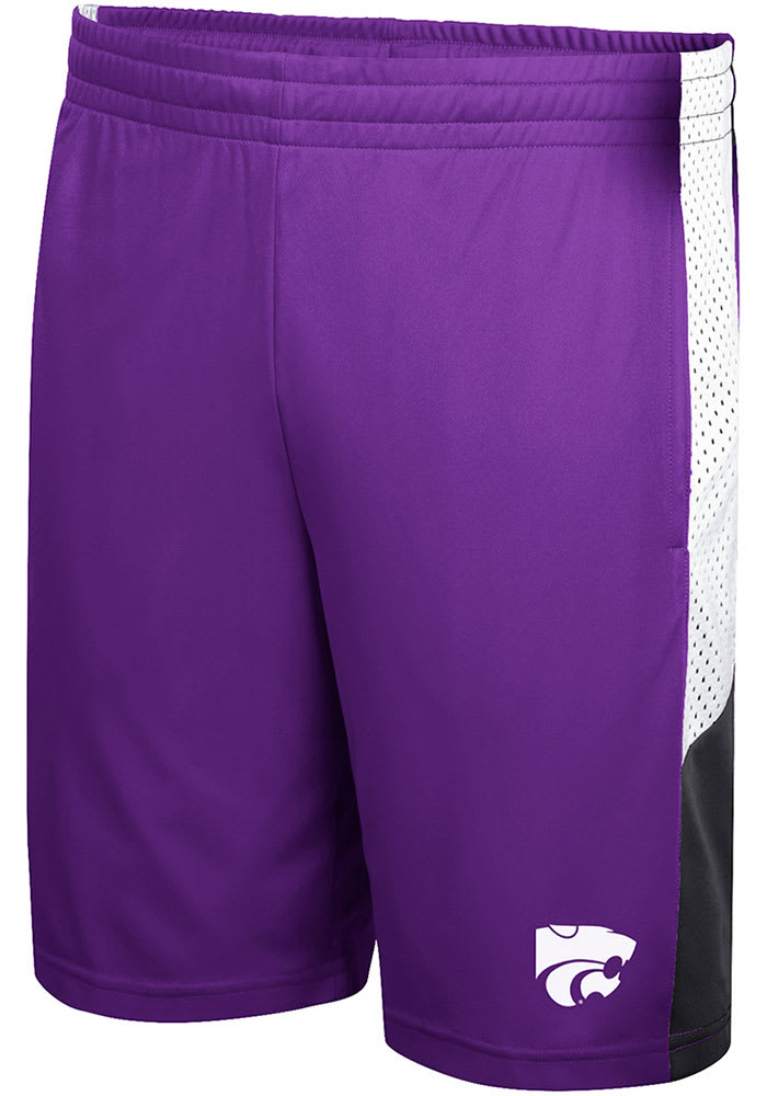 Colosseum K-State Wildcats Youth Purple Very Thorough Shorts