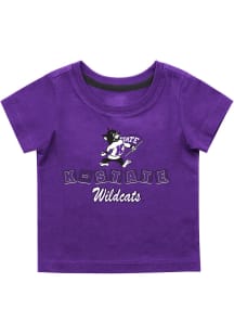 Colosseum K-State Wildcats Infant Roger Short Sleeve T-Shirt Purple