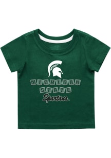 Infant Michigan State Spartans Green Colosseum Roger Short Sleeve T-Shirt