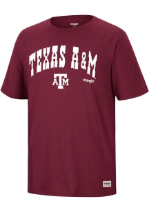 Wrangler Texas A&amp;M Aggies Maroon Team Short Sleeve Fashion T Shirt