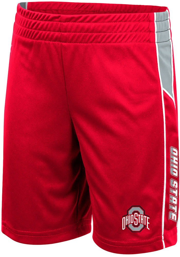 Colosseum Ohio State Buckeyes Toddler Red Framed Bottoms Shorts