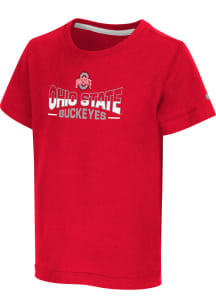 Toddler Ohio State Buckeyes Red Colosseum Marvin Short Sleeve T-Shirt