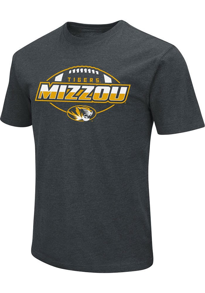 Colosseum Missouri Tigers Black Football Schedule Short Sleeve T Shirt