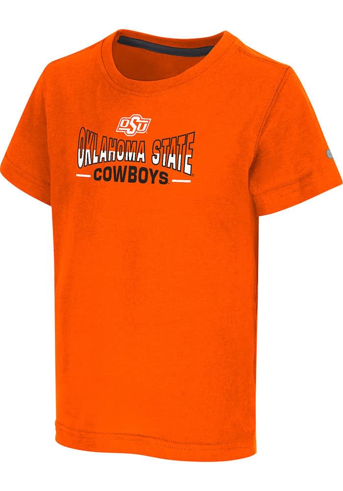 Colosseum Oklahoma State Cowboys Toddler Orange Marvin Short Sleeve Tee