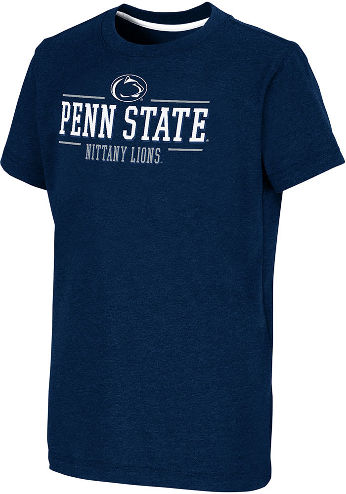 Colosseum Penn State Nittany Lions Youth Navy Blue Toontown Short Sleeve T-Shirt