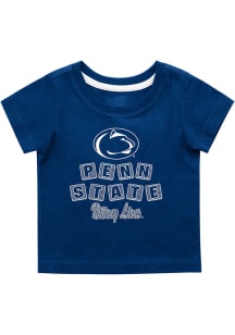 Infant Penn State Nittany Lions Navy Blue Colosseum Roger Short Sleeve T-Shirt