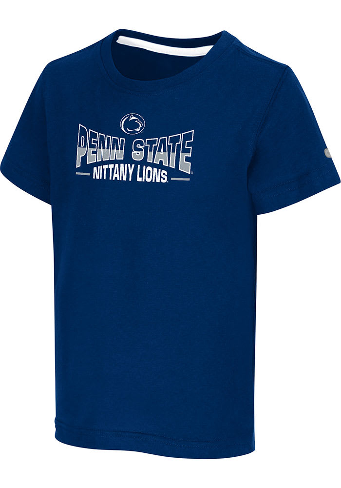 Colosseum Penn State Nittany Lions Toddler Navy Blue Marvin Short Sleeve T-Shirt