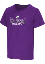 Colosseum TCU Horned Frogs Toddler Purple Marvin Short Sleeve T-Shirt
