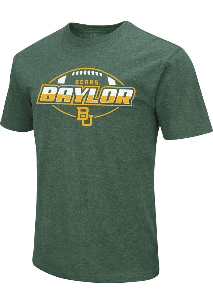 Colosseum Baylor Bears Green Football Schedule Short Sleeve T Shirt