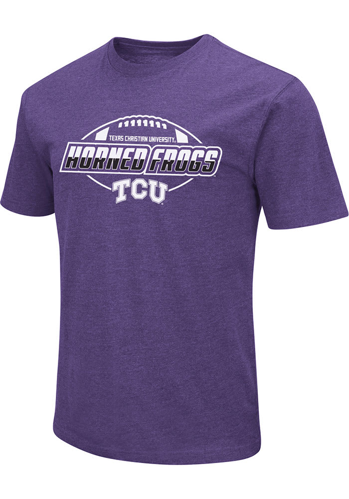 Colosseum TCU Horned Frogs Purple Football Schedule Short Sleeve T Shirt