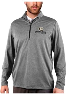 Antigua Emporia State Hornets Mens Black Rally Long Sleeve 1/4 Zip Pullover