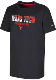 Colosseum Texas Tech Red Raiders Youth Black RK Short Sleeve T-Shirt