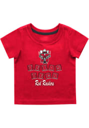 Colosseum Texas Tech Red Raiders Infant Roger Short Sleeve T-Shirt Red