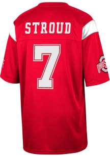 CJ Stroud Colosseum Mens Red Ohio State Buckeyes Stroud Football Jersey