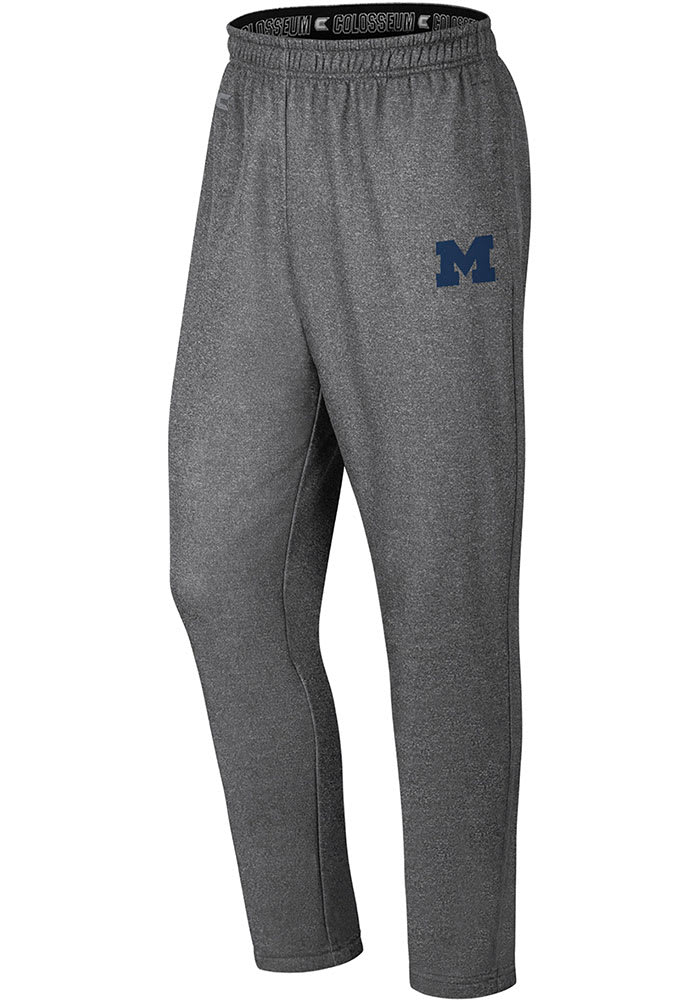 Colosseum Michigan Wolverines Youth Grey Varsity Track Pants