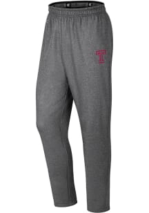 Colosseum Temple Owls Youth Grey Varsity Track Pants
