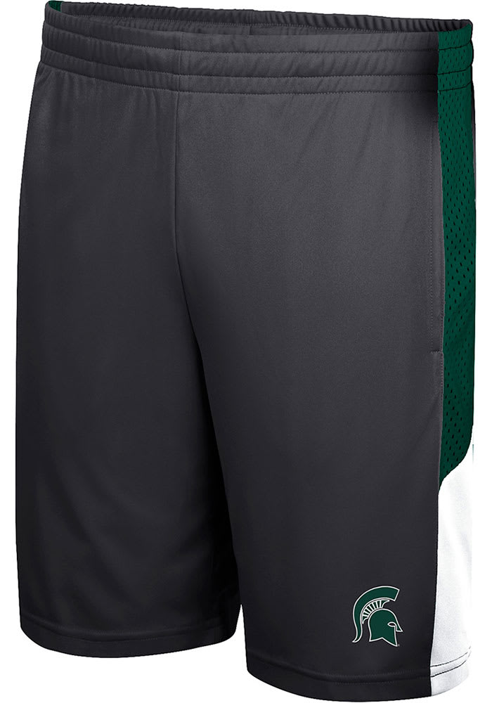 Colosseum Michigan State Spartans Mens Black Very Thorough Shorts
