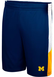 Colosseum Michigan Wolverines Mens Navy Blue Very Thorough Shorts