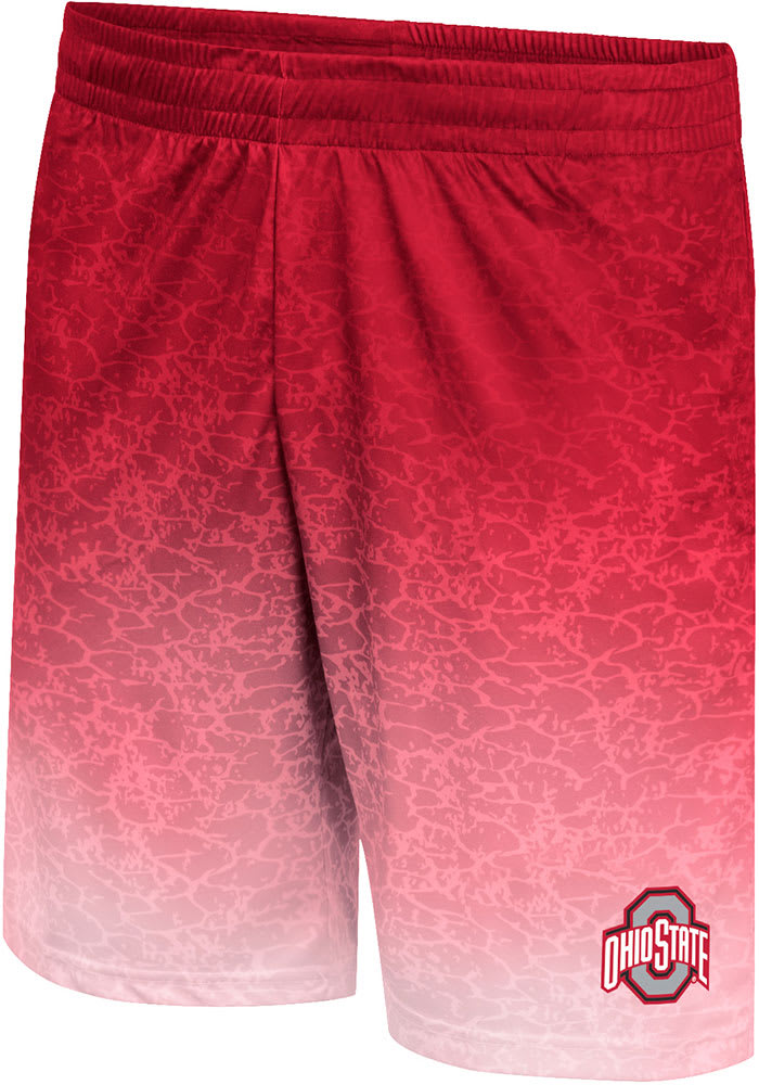 Colosseum Ohio State Buckeyes Mens Red Walter Shorts