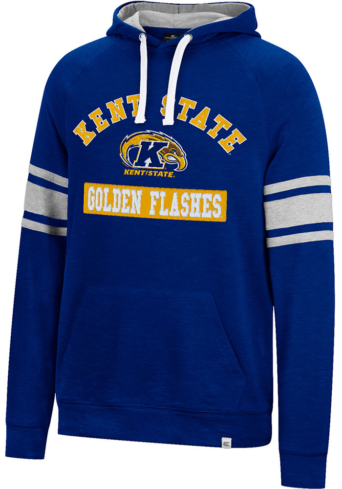 Colosseum Kent State Golden Flashes Mens Navy Blue Your Opinion Man Long Sleeve Hoodie