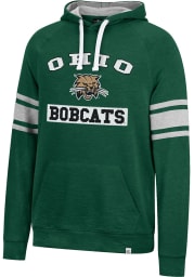 Colosseum Ohio Bobcats Mens Green Your Opinion Man Long Sleeve Hoodie