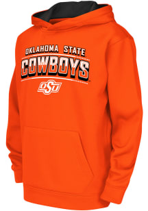 Colosseum Oklahoma State Cowboys Youth Orange Block Name Drop Long Sleeve Hoodie