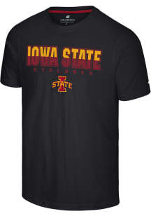 Colosseum Iowa State Cyclones Black Crane Short Sleeve T Shirt