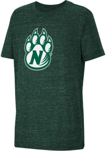 Colosseum Northwest Missouri State Bearcats Youth Green Knobby Primary Logo Short Sleeve T-Shirt